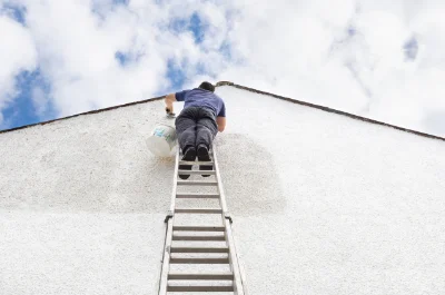 Peinture extérieure à Saint-Luperce — façades et ravalement